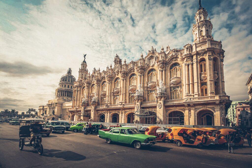 Spoločenský palác Galicijské centrum v Havane mnohí považujú za jednu z najmalebnejších budov v meste.