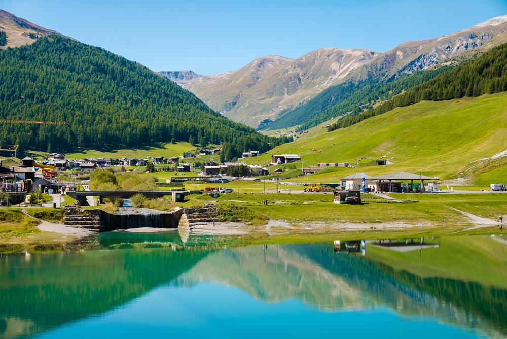 Livigno je známe lyžiarske a turistické stredisko v Taliansku.