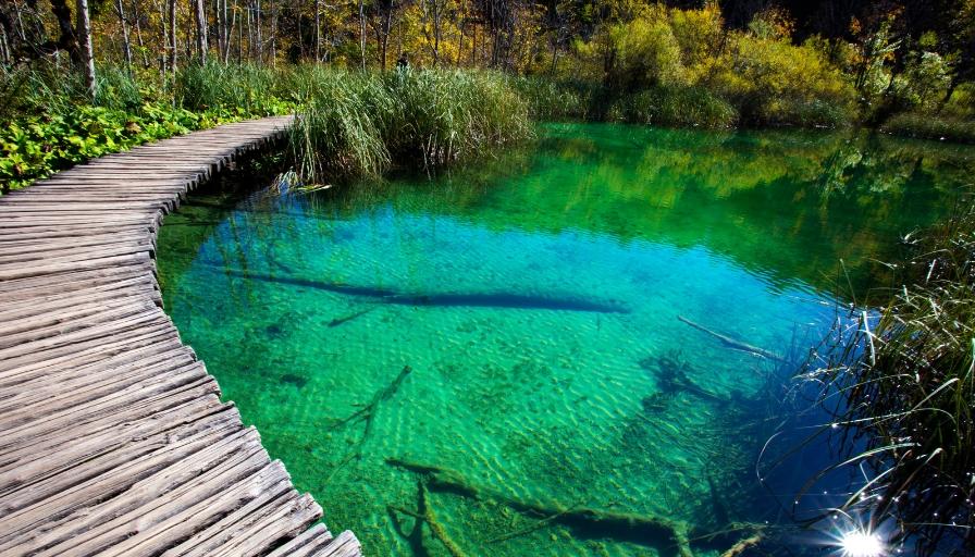plitvice jazerá